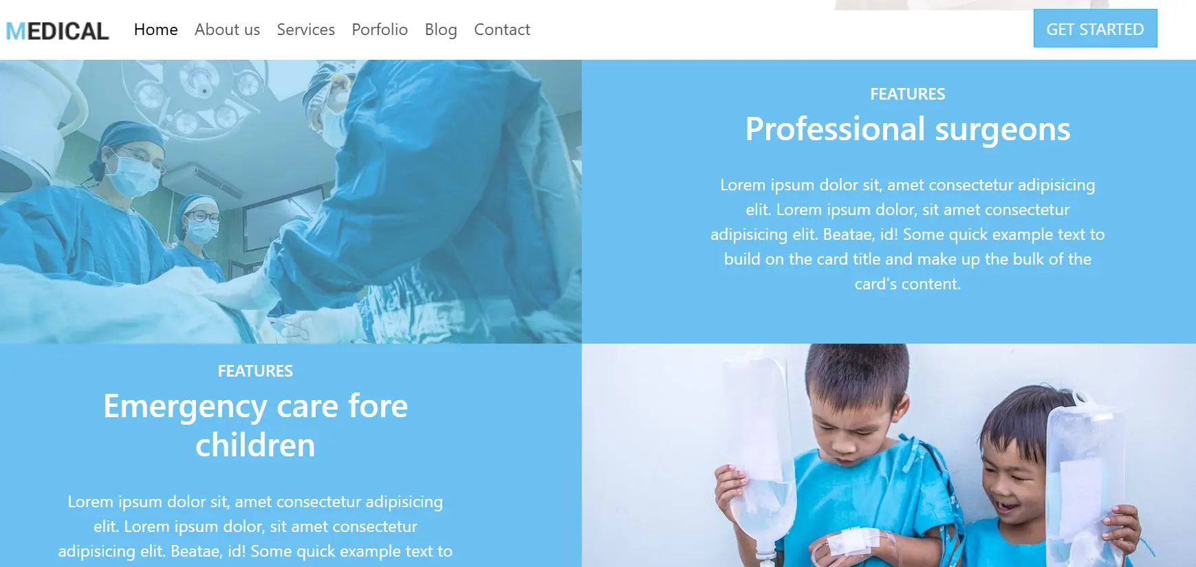 Healthcare Clinic Website