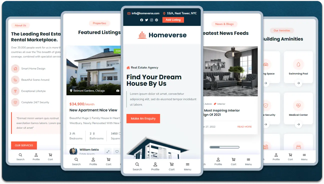 Real Estate Website