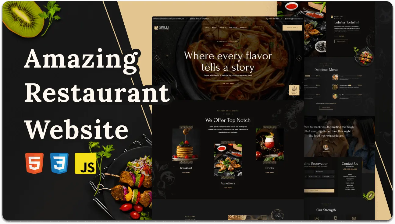 Restaurant Local Website